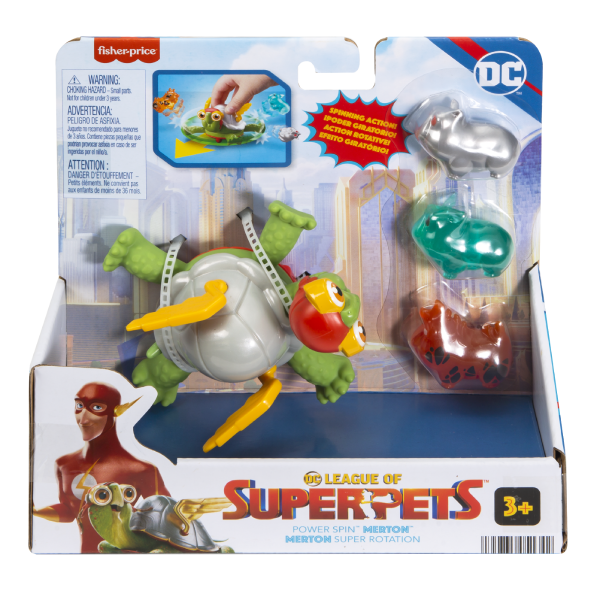 Fisher-Price® DC League of Super-Pets™ Power Spin™ Merton™