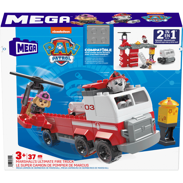 MEGA BLOKS® PAW Patrol™ Marshall's Ultimate Fire Truck