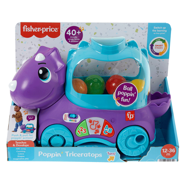 Fisher-Price® Poppin’ Triceratops