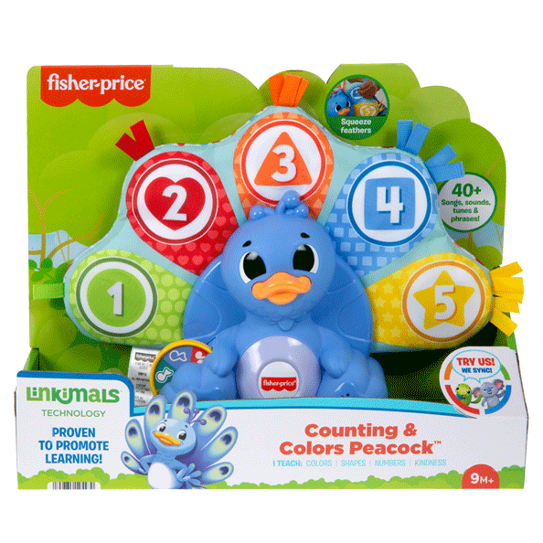 Fisher-Price® Linkimals Counting & Colors Peacock