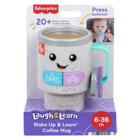 Fisher-Price Wake Up & Learn Coffee Mug Baby