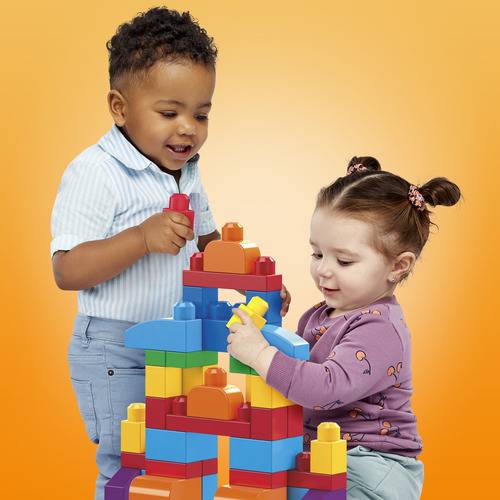 MEGA Bloks First Builders Big Building Bag (60 pcs)