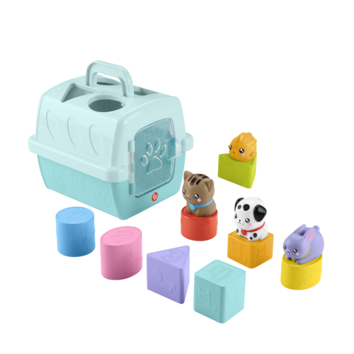 Fisher-Price Pets Sort & Stow Pet Carrier Baby Sorter