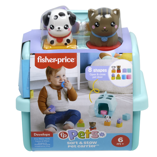 Fisher-Price Pets Sort & Stow Pet Carrier Baby Sorter