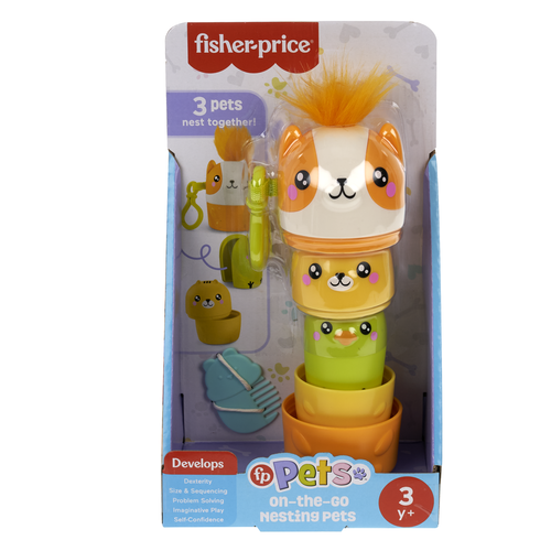 Fisher-Price Pets On-The-Go Nesting Pets