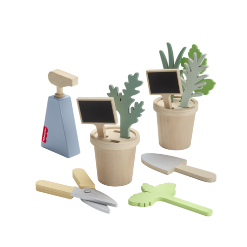 Fisher-Price Wooden Herb Garden And Tools - Mainan Edukasi Anak