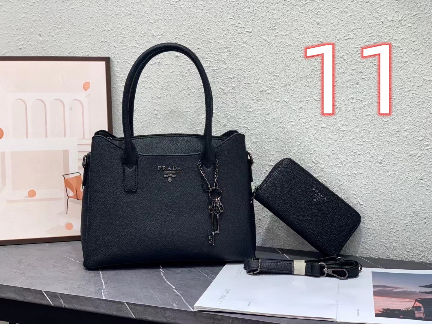 41.99$  PRADA    code 404-6955-R gallery