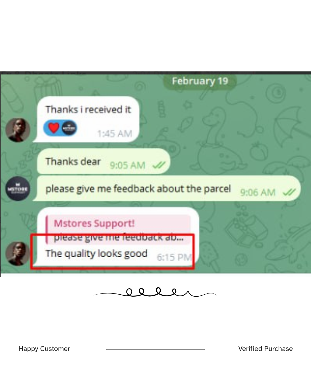 Happy Customer