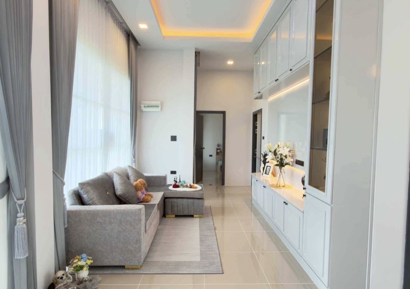 บ้านเดี่ยวหลังวัดห้วยใหญ่ให้เช่า 30,000/เดือน - รูปที่ 9