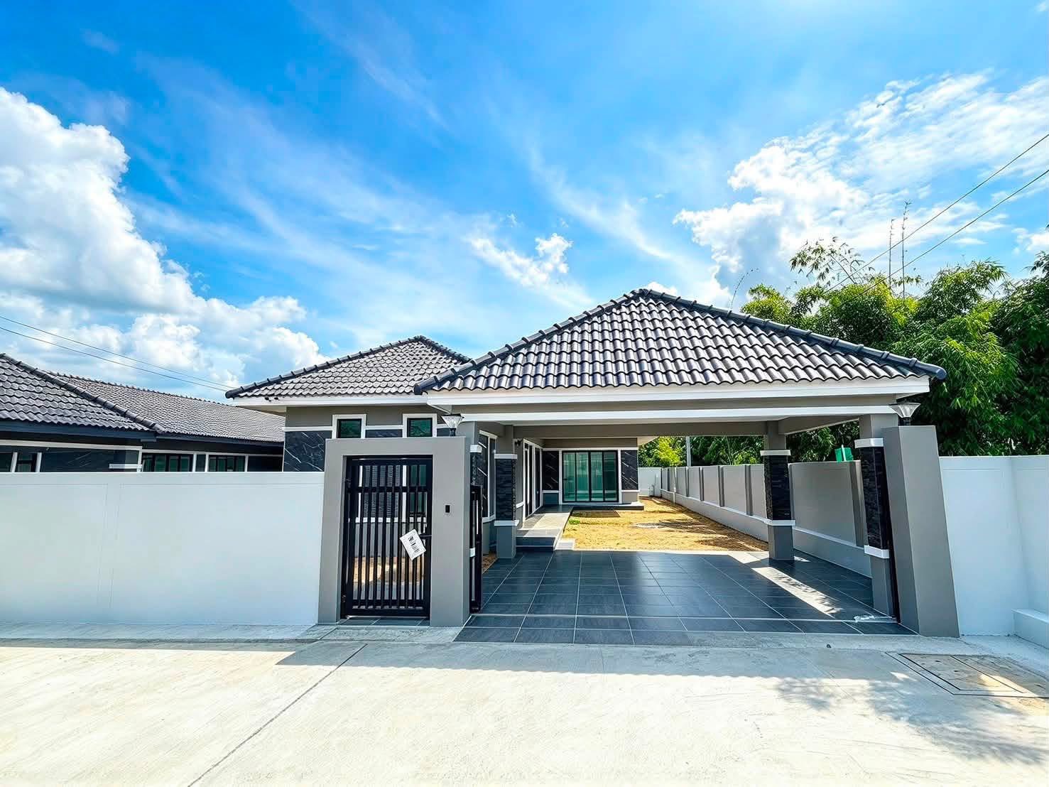 บ้านเดี่ยว สร้างใหม่ 5.6 ล้านบาท