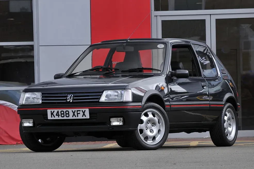 peugeot hot hatch from japan black