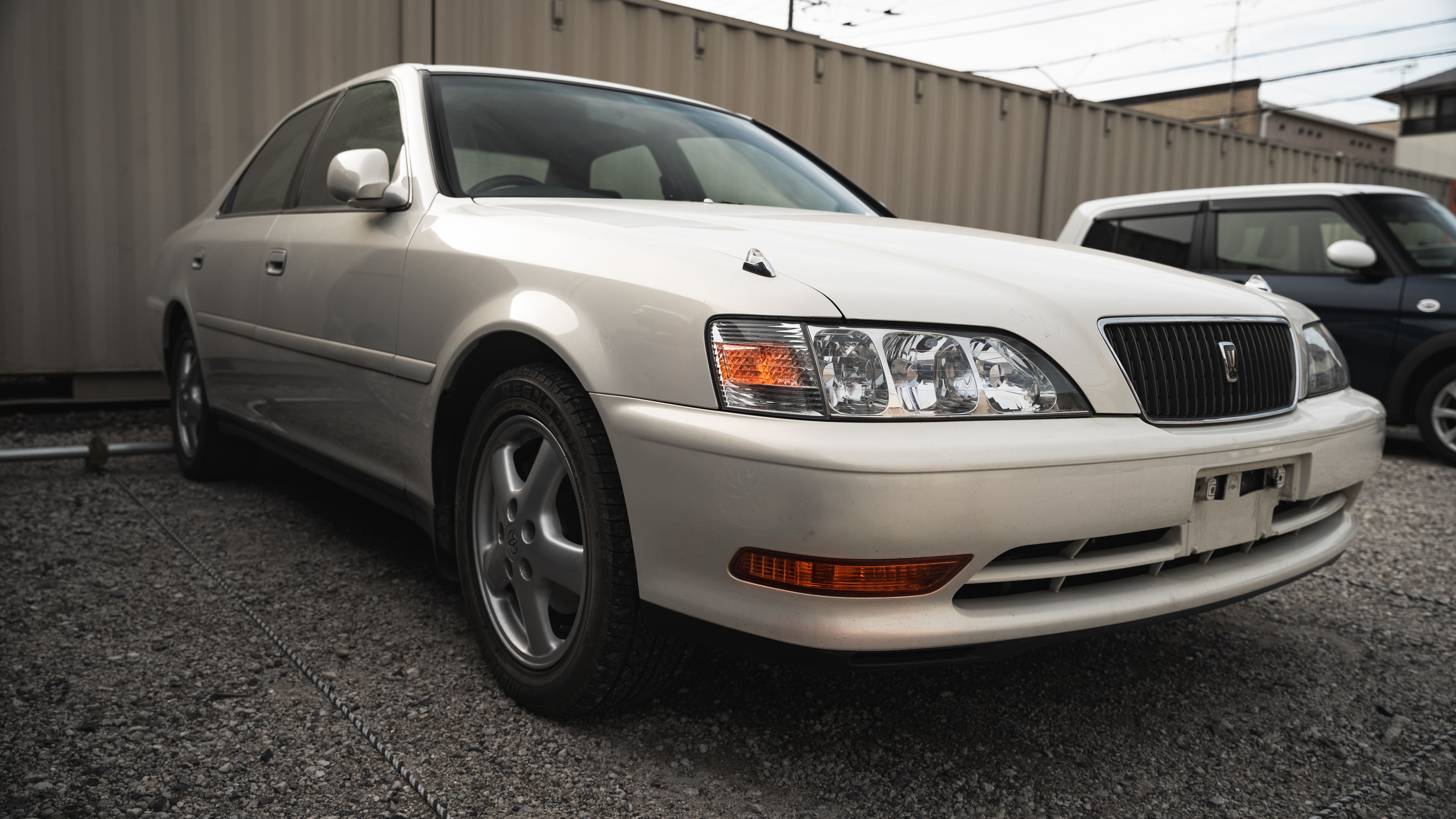 Toyota Cresta bought by ZervTek for a US military personnel (SOFA member) in Okinawa