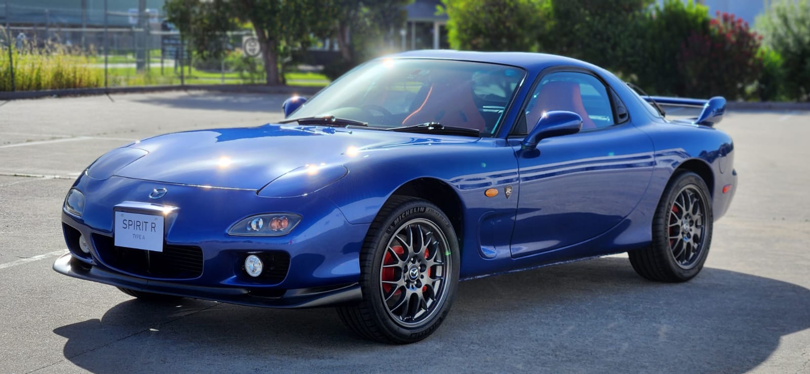 Mazda RX7 Spirit R exported to Australia by ZervTek