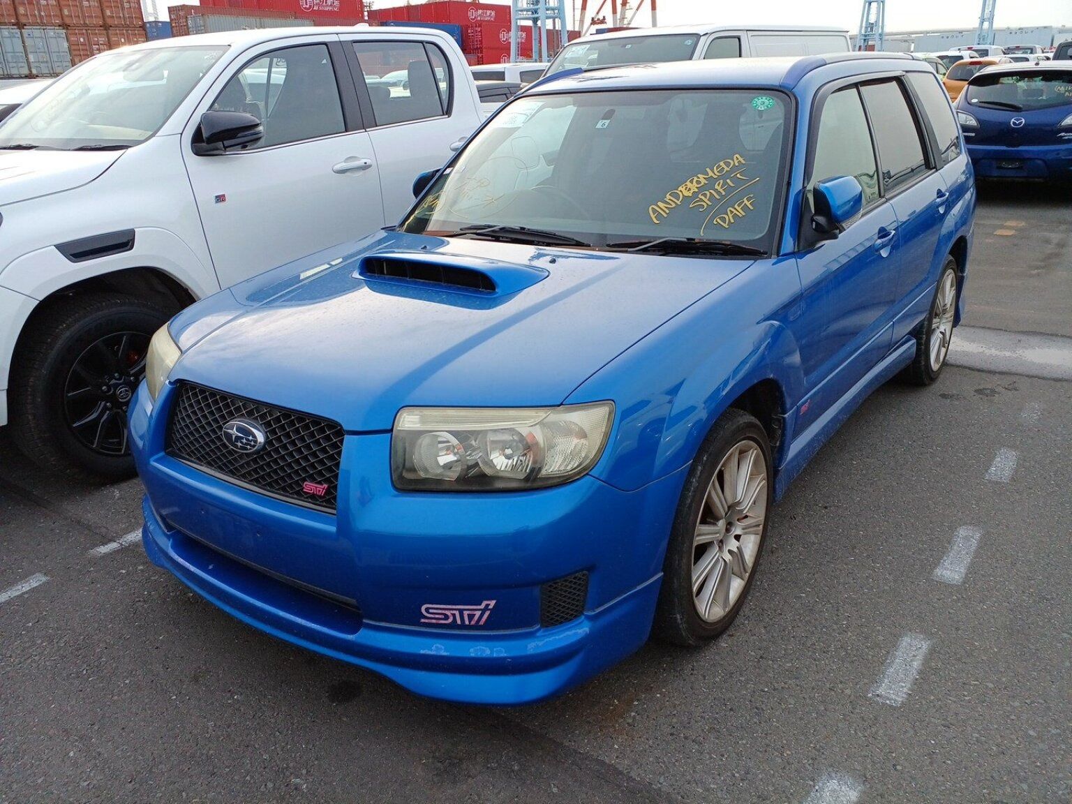 Subaru Forester STI version from Japan to Australia by Zervtek