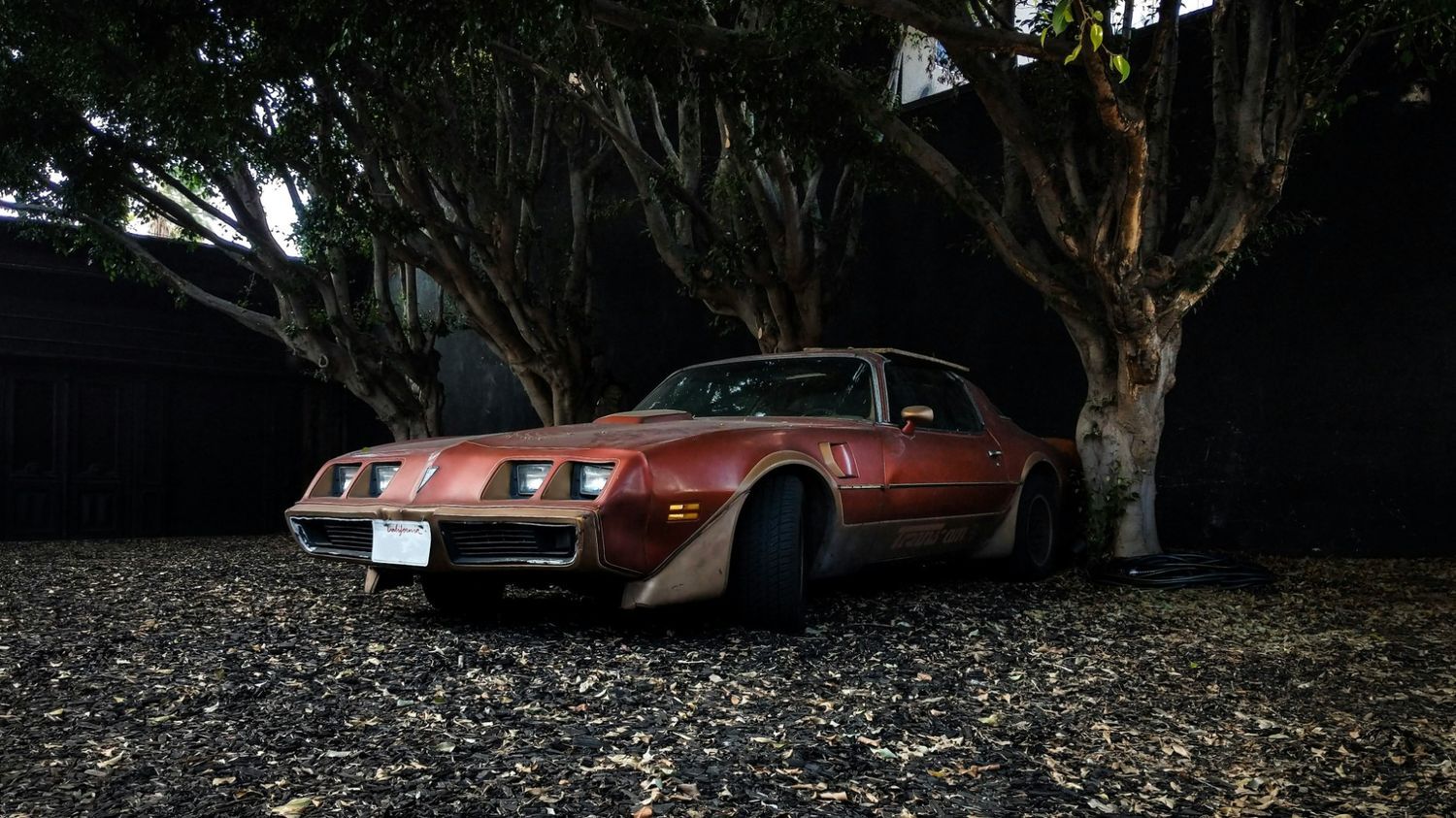 pontiac parked