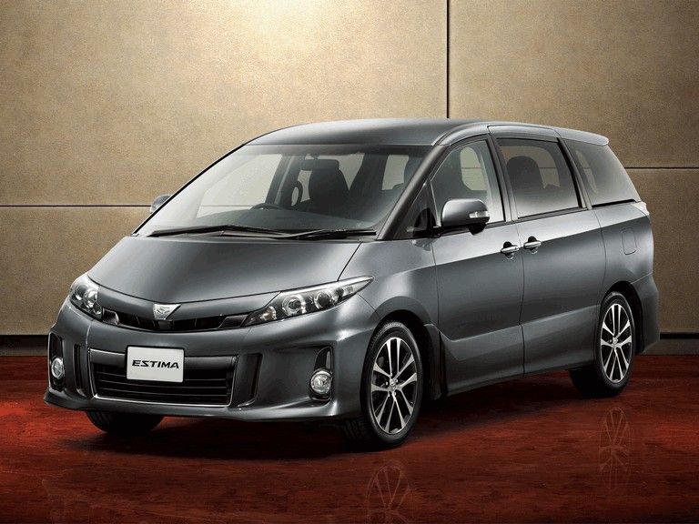 toyota estima van grey