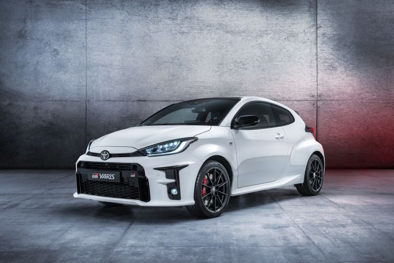 yaris gr white performance awd